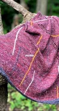 Artfil Sentiers - Trail Shawl by Yana Petrova - Free