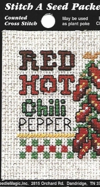 Needle Magic Inc. NMI Stitch A Seed Packet 1463 - Chili Pepper