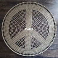 2PiR - Crochet by Lara - Peace Sign