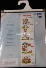 Vervaco 70.340 - PN-0011905 Silly Cows Height Chart