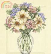 Dimensions 35228 Flowers in Tall Vase XSD