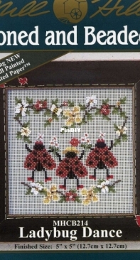Mill Hill Buttoned & Beaded Kit Spring Series XI MHCB214 Ladybug Dance