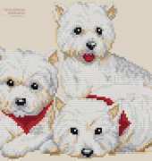 Vervaco 70.890 West Highland Terriers PCS
