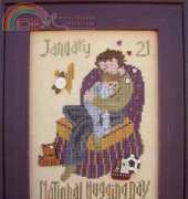Just Another Button Company JABC 8083 - National Hugging Day