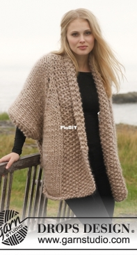 Drops Design 151-31 Celia Jacket - English, Spanish - Free