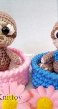 Knittoy World - Tatyana / Tatiana Knittoy - A Little Sloth
