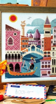 Venice Dreams by Emma Congdon from Cross Stitcher 342 PCS + XSD