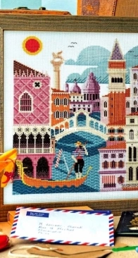 Venice Dreams by Emma Congdon from Cross Stitcher 342 PCS + XSD