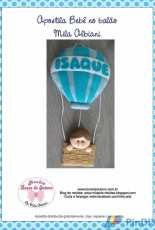 Atelie Lacos de Outono -Apostila Bebê no balão - Felting Balloon by Mila Albiani-Free-Portuguese