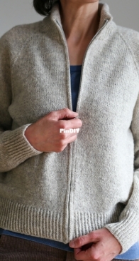 Svea zipper cardigan - Katarina Linnhagen - English