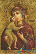 Gerdamoon B022 - Mother of God Feodorovskayas Icon Imitation