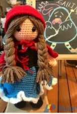 Amigurumis de la Casa de los Tejidos de Mamá Gallina - Romina Garza - Little Red Riding Hood - Spanish