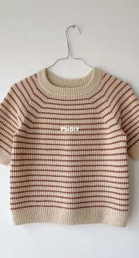 Friday Tee by Mette Wendelboe Okkels - PetiteKnit