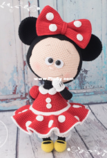 Havva Designs - Havva Unlu - Bonnie with and Minnie Costume - Minnie Kostümü İle Bonnie Bebek - Turkish