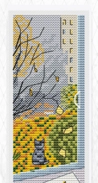 Autumn Bookmark by Eva Teneva