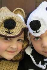 LauraMaes Crochet- LauraMae Fanelli - Bear Hugs Hooded Cowl