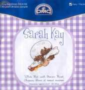 DMC BL 992-D Sarah Kay White Hat with Brown Knot