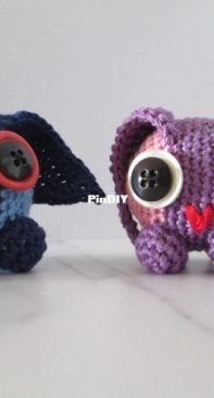 Amigurumi - funny animals Nozomi & Ayumi