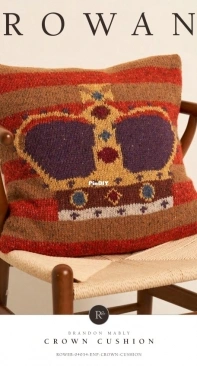 Rowan - Crown Cushion by Brandon Mably