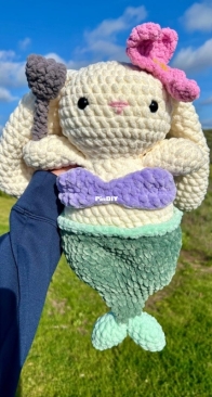 TrippayCrochet - Little Mermaid and her friends