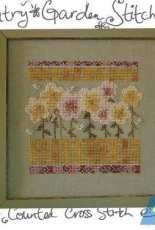 Country Garden Stitchery CGS 48 - Wildflowers in Sage and Stripes