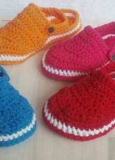 Karin Pichler Design - Crocheted Clogs (Adult sizes)