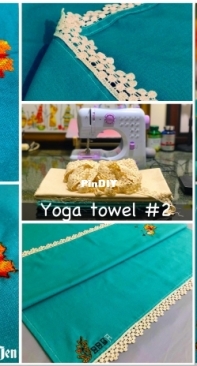 A yoga towel {#2}