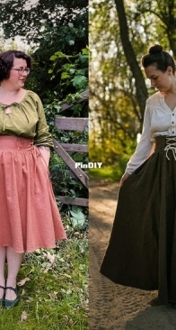 Lorien Lace-Up Skirt - Twig and Tale