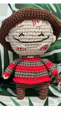 Freddy horror movies - pattern by Dunaeva Evgenia