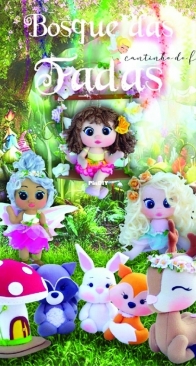 Cantinho do Feltro - Fabiana Cristina - Fairy Forest - Bosque das Fadas - Portuguese