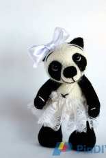 Denizas Toys Joys-Panda Girl Bear by Tatyana Korobkova