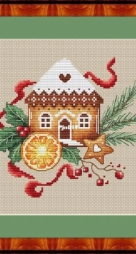 A Beautiful House - Gingerbread by Evelina Nikitenko