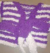 Unknown Designer-Baby Bathrobe for BabyBorn Doll -German