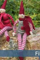 Filcolana- Pyt and Tyt Elf Doll by Hanne Pjedsted -Danish,German-Free