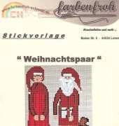 Farbenfroh - Weihnachtspaar