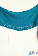 Clear Blue Sky Shawlette by Black Crow Knits-Free