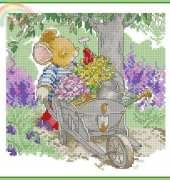 Country Companions - Fun in the Garden by Anchor from The World of Cross Stitching TWOCS 227 XSD