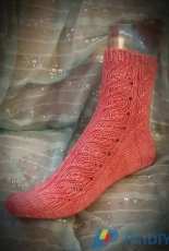 Knit-From-Stash 2016-Calathea Socks by Heatherly Walker