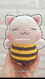 Amicitia Gua - Stuffed Amigurumi - Stuffed Kapi - Khánh Phụng - Mary Nguyen - Cat Bee - Free