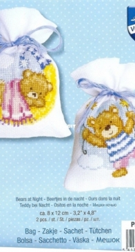 Vervaco PN-0150139 - Bears at Night  XSD+PCS