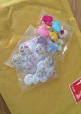 Duck and Butterfly Buttons