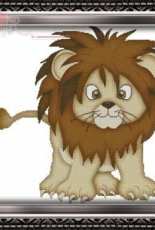 Grans Stitch Niche - Cute Lion - Free