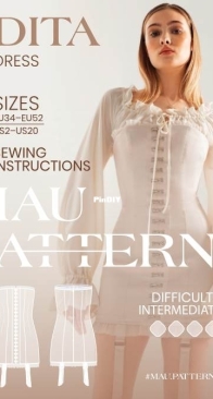Mau patterns - Dita Dress - Sizes 34-52