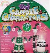 Cousins Beady - Candle Characters Christmas Elf
