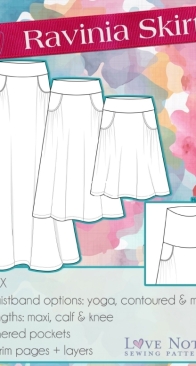 Love Notions - Ravina Skirt - Size XS-5X