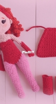 Lulu Loop Crochet - America Lira - Scarlet Witch