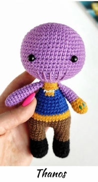 Tanyaa Smile - Day Darcy Crochet - Tanya Bocharova - Thanos - Spanish