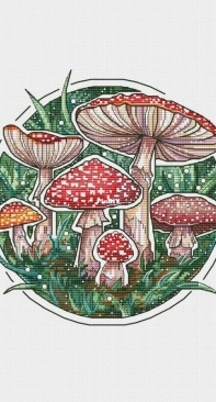 Fly-agarics by Alisa Okneas