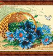 Megat 436 Cornflowers in the Basket