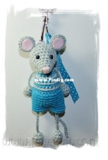 Haakmuts - Mouse Keyring  - Italian - Translated